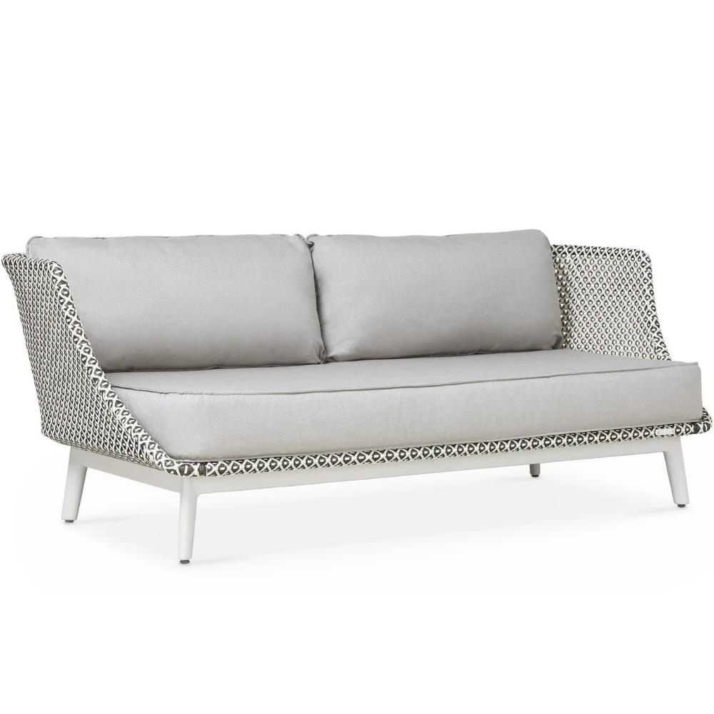 Dedon Mbarq Pepper Low Back Triple Sofa