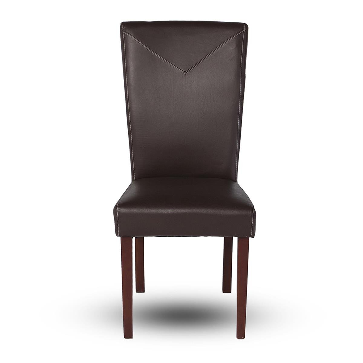 Leather Armless Chair