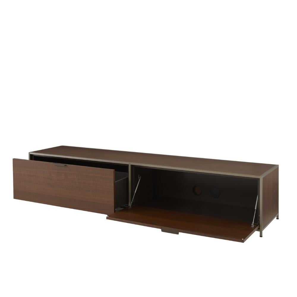 Dita Büfe-1 Kapaklı-1 Çekmeceli-Dark Walnut