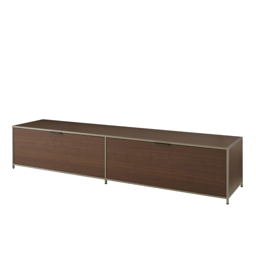 Dita Büfe-1 Kapaklı-1 Çekmeceli-Dark Walnut