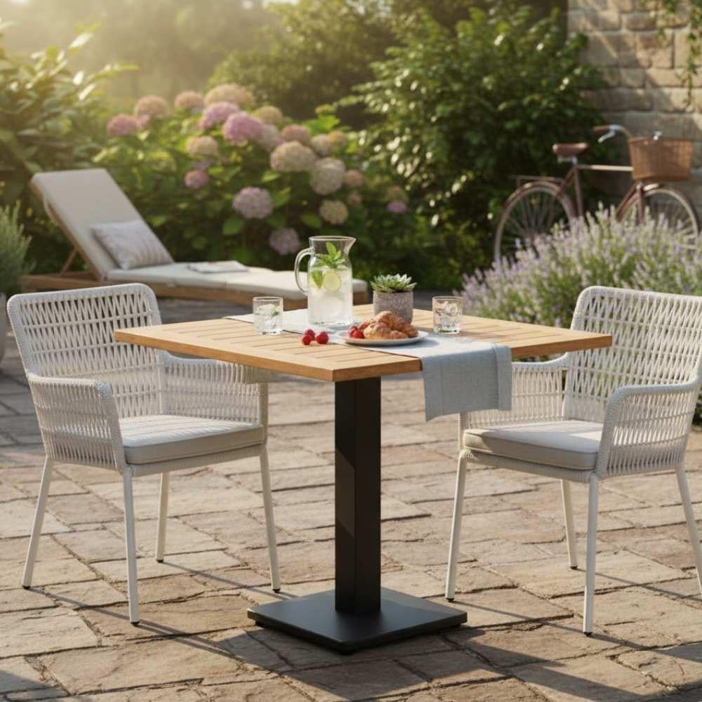 Duta Jepara 80 cm Teak Black Kare Masa