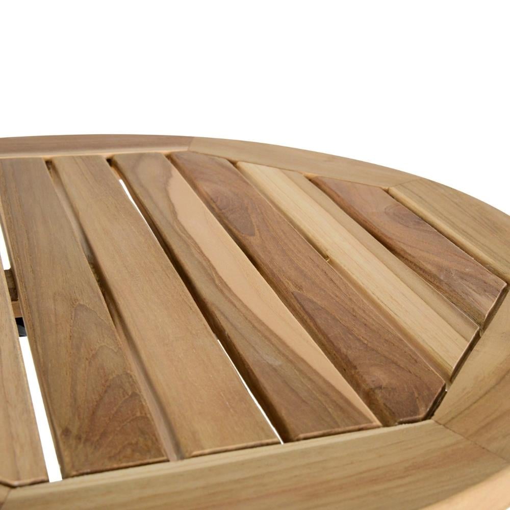 Duta Jepara Teak Yuvarlak Bar Masası