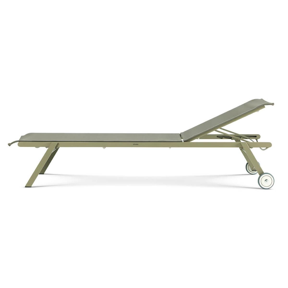 Elisir Şezlong-İskelet Mud Grey-Kumaş Dove Grey Ethitex