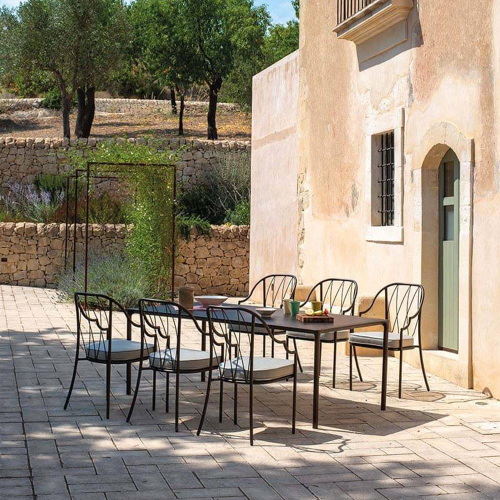 Emu Como Antic Iron Arm Chair