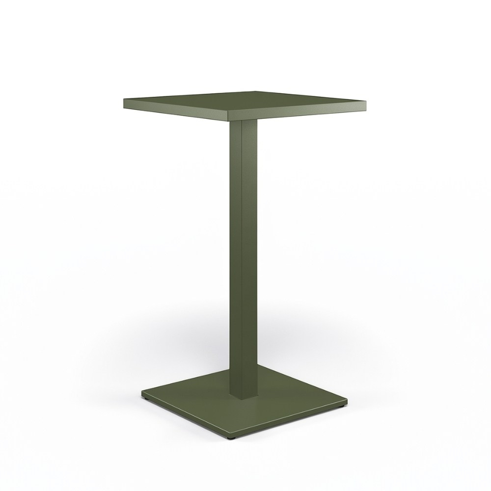 Emu Round Square Bar Table