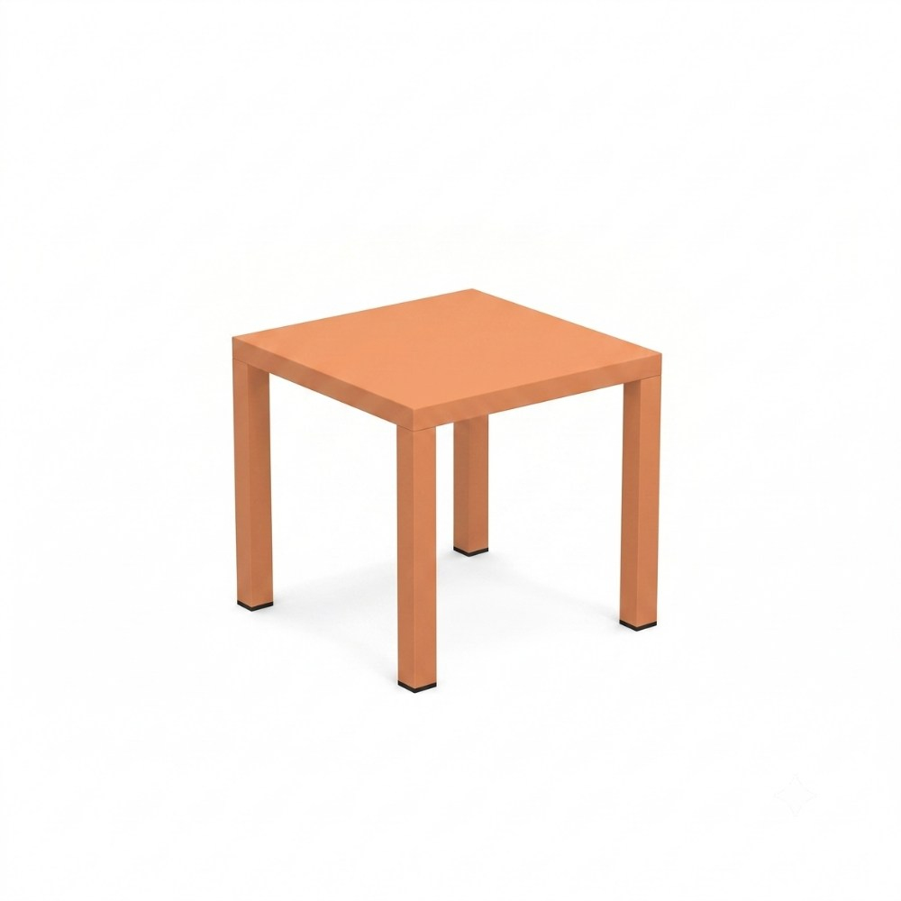 Emu Round Yan Bahçe Sehpası