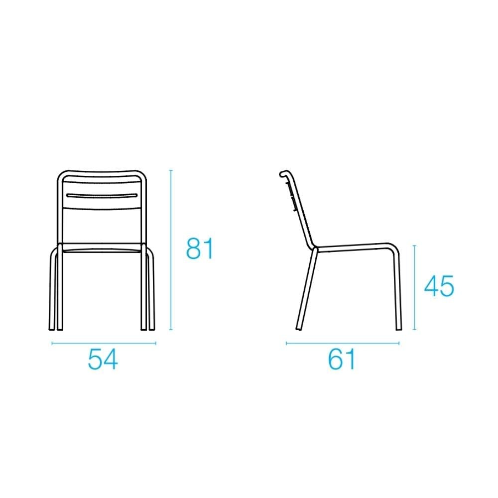 Emu Star Stackable Side Chair