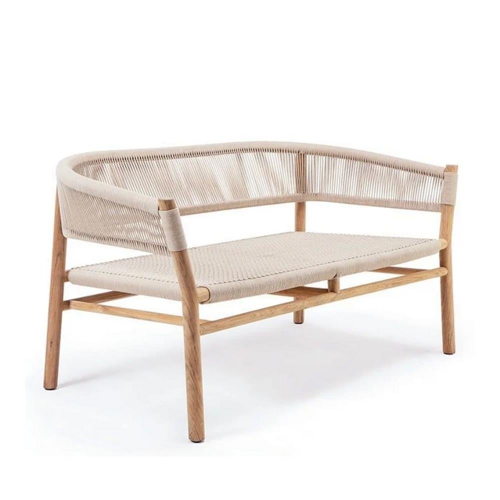 Ethimo Kilt Teak Double Sofa