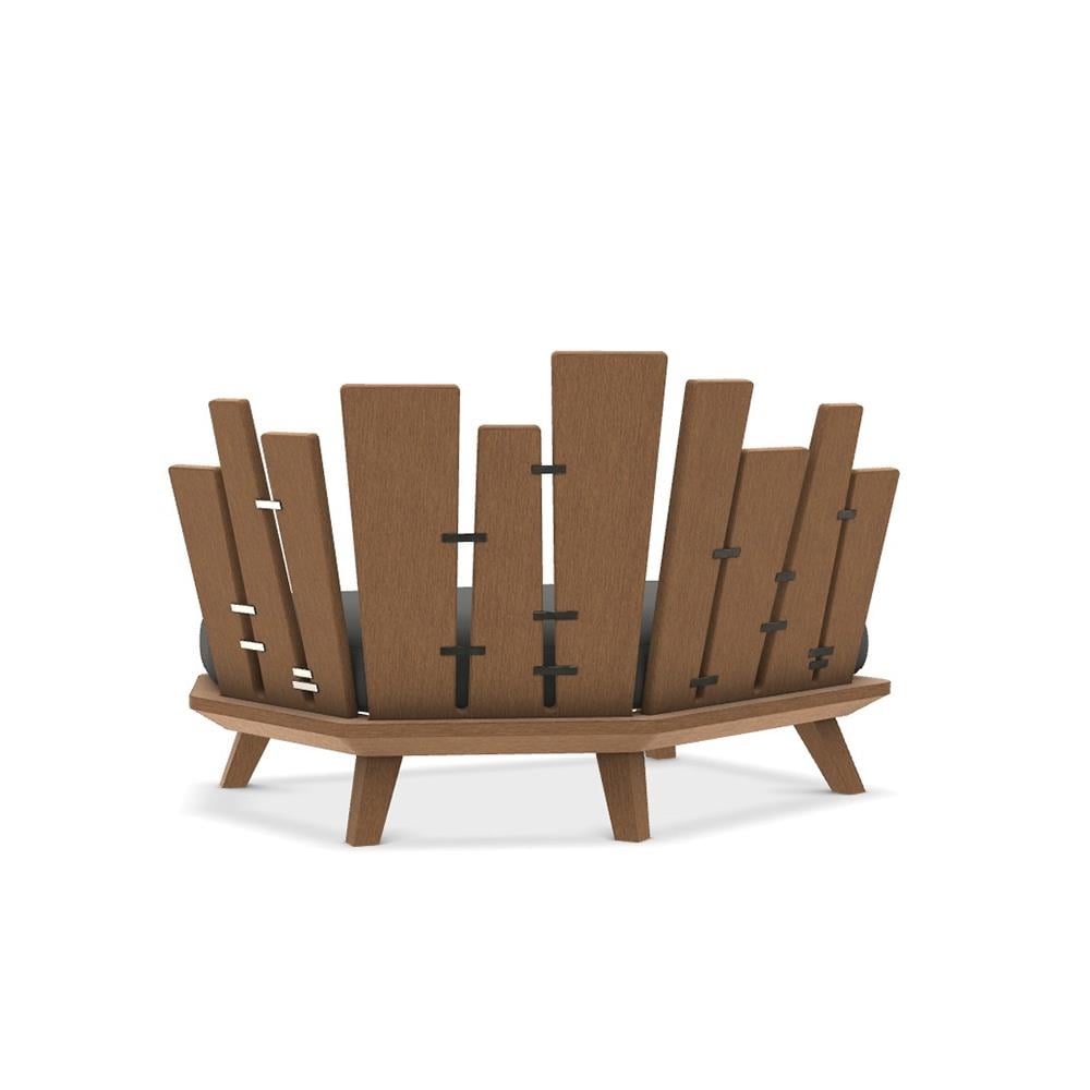 Rafael Sol Tekli Koltuk-Brushed Teak-(Sunbrella Minder Dahil)