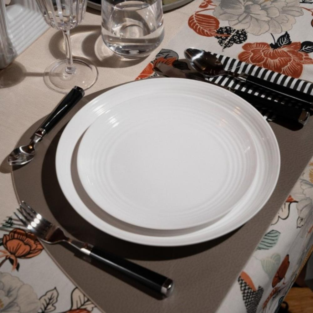 Flamefield Cool White Non Slip 12 Parça Yemek Takımı