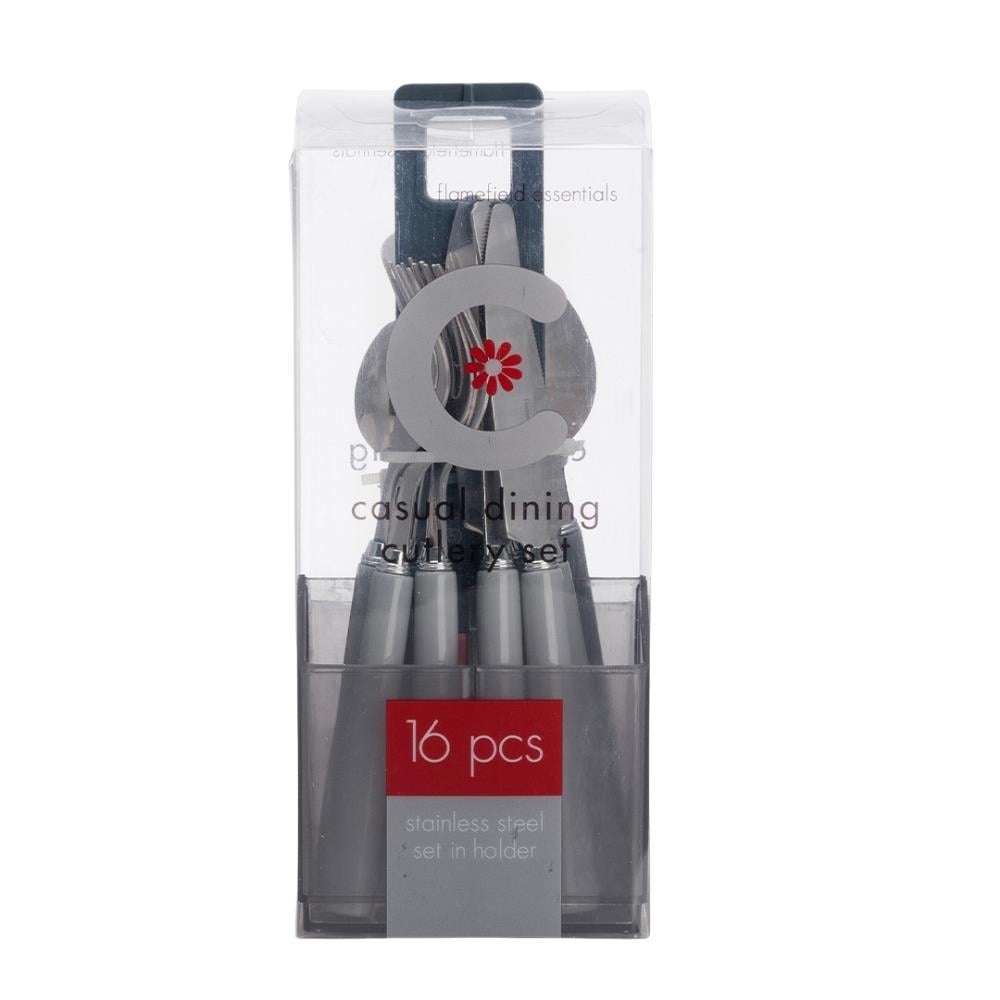 Flamefield Cutlery Grey 16 Parça Çatal Bıçak Takımı   