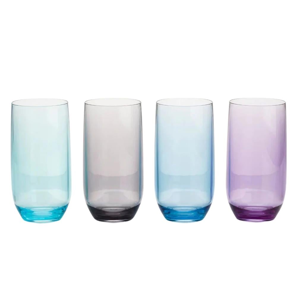 Flamefield Moonstone Multicolor Dörtlü Bardak Seti  