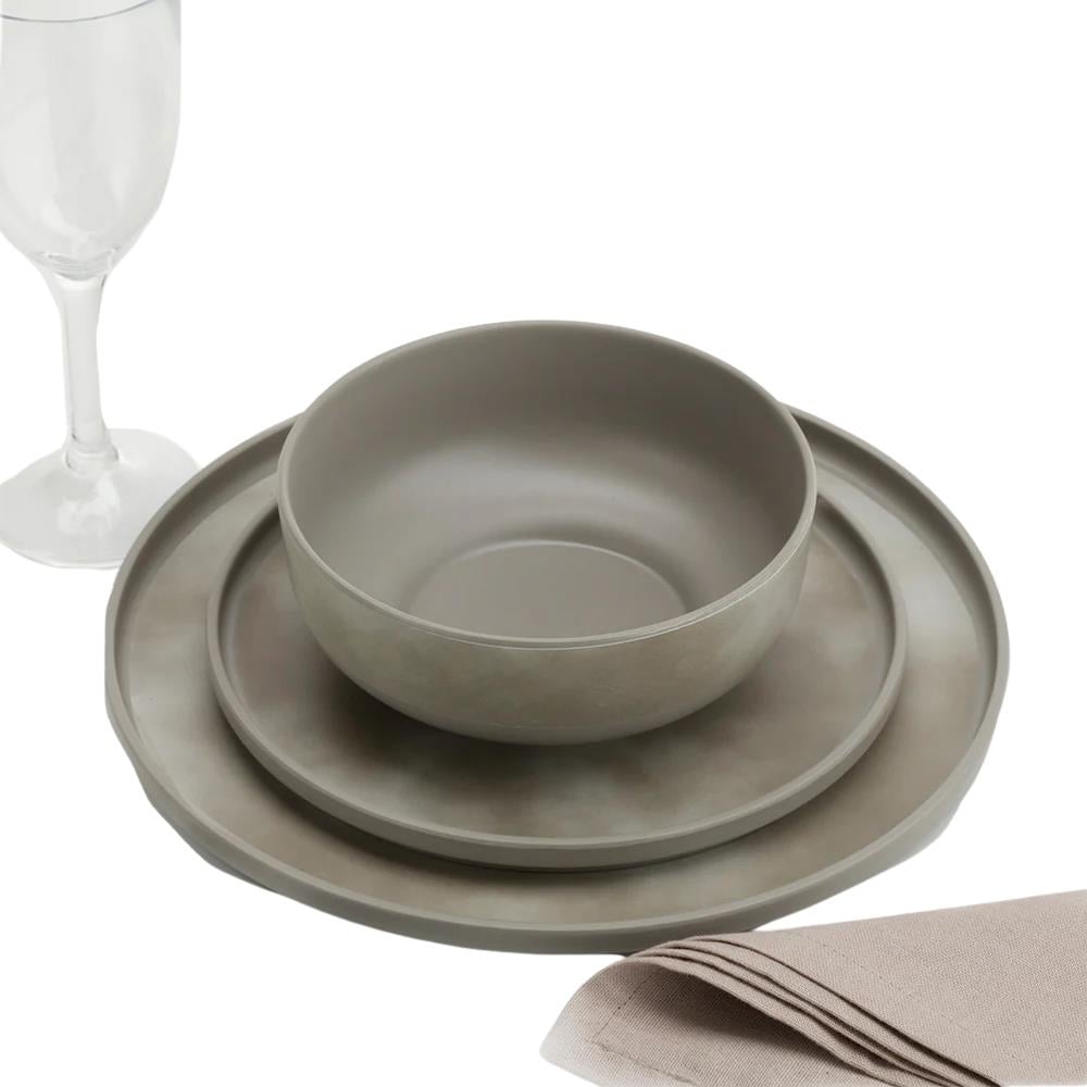 Flamefield Pebble Sky Non Slip 12 Parça Yemek Takımı