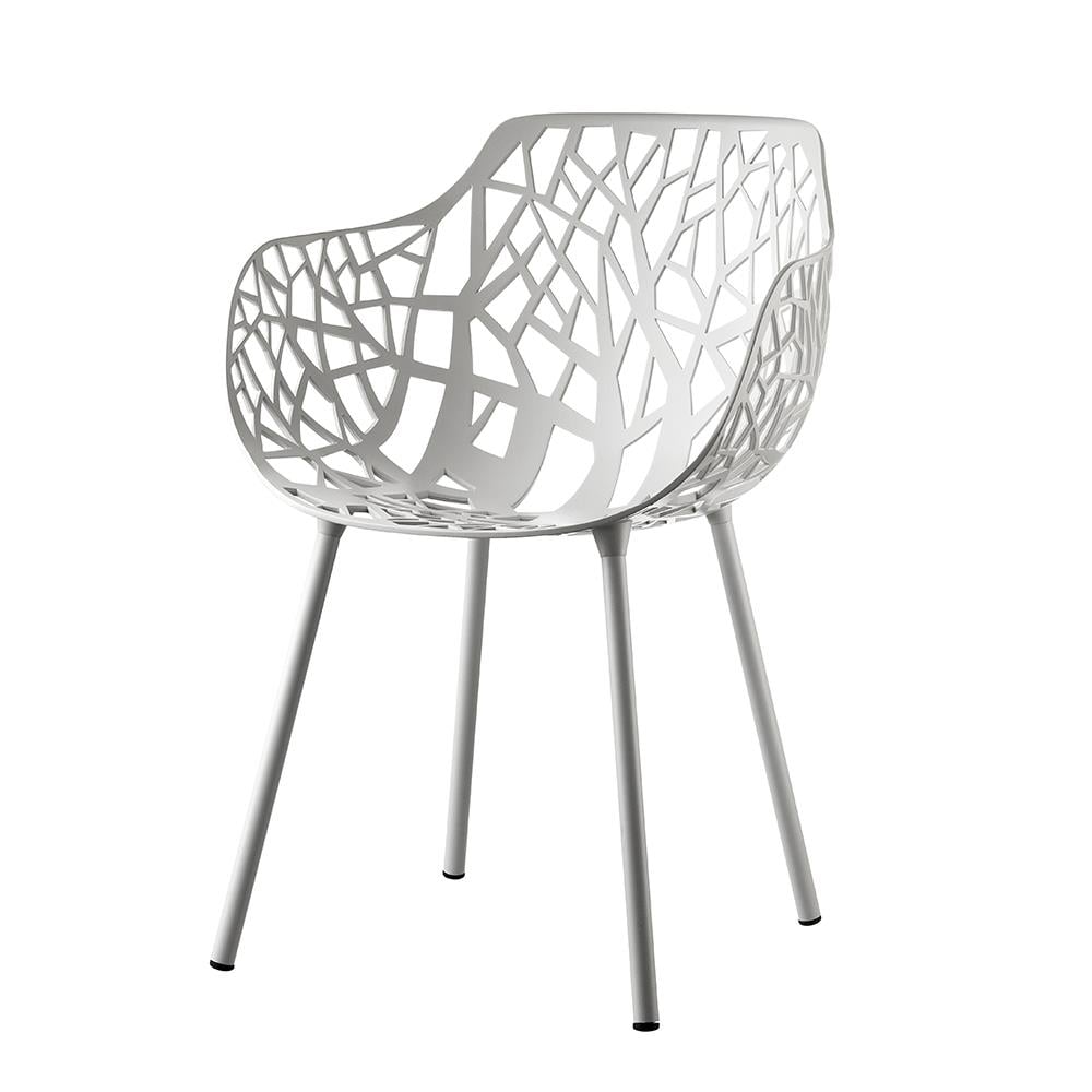 Forest Kollu Sandalye-White (1)