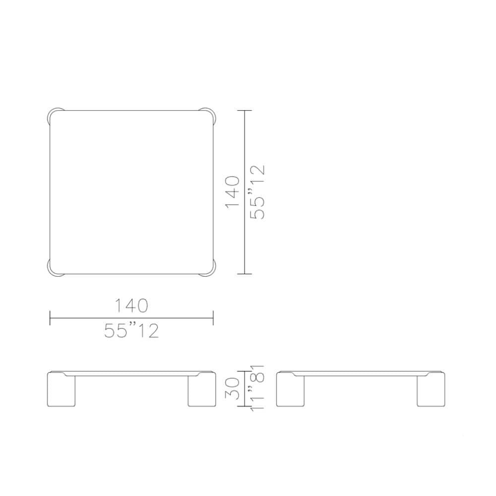 Frank Orta Sehpa - Base Oak Tobacco