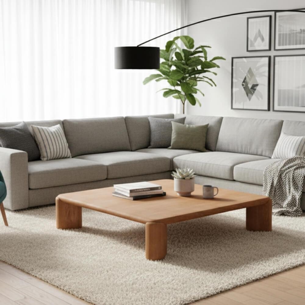 Frank Orta Sehpa - Base Oak Tobacco