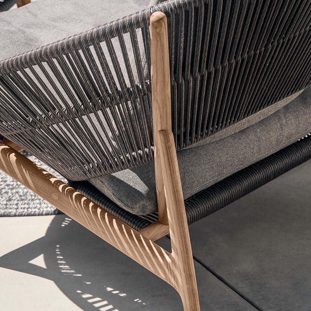 Gloster Bora Grey Lounge Chair