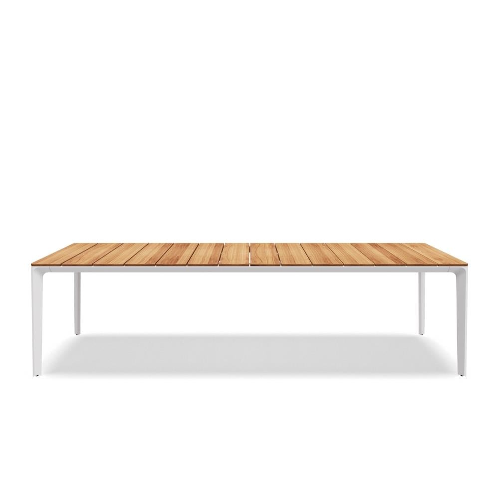 Gloster Carver Teak White Yemek Masası