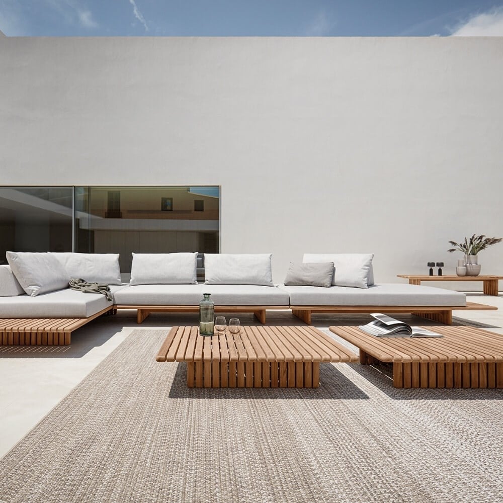 Gloster Deck Teak Bahçe Orta Sehpası