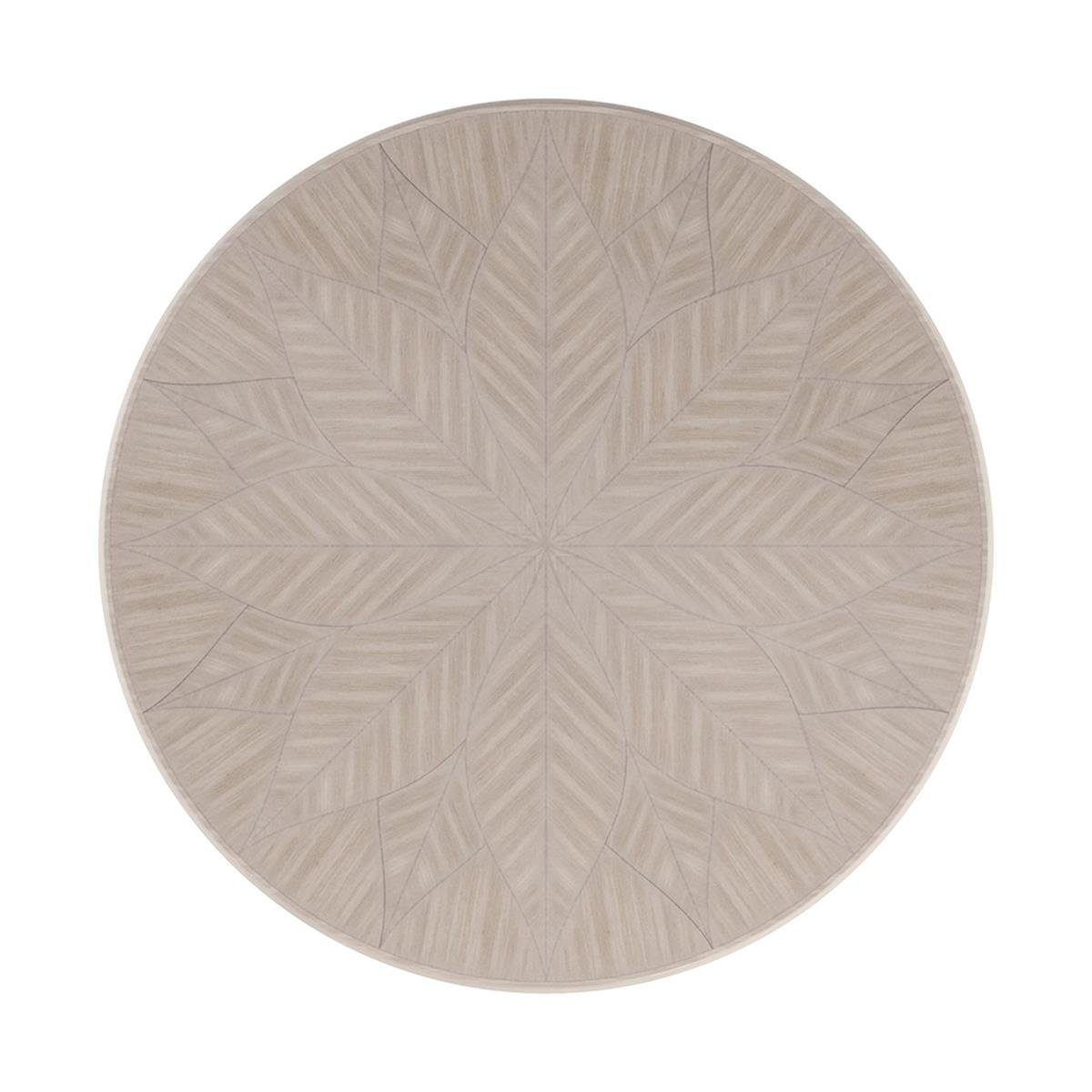 Great Expectations Yemek Masası-Finish Moonstone-Pearly White-Majestic Gold Paint