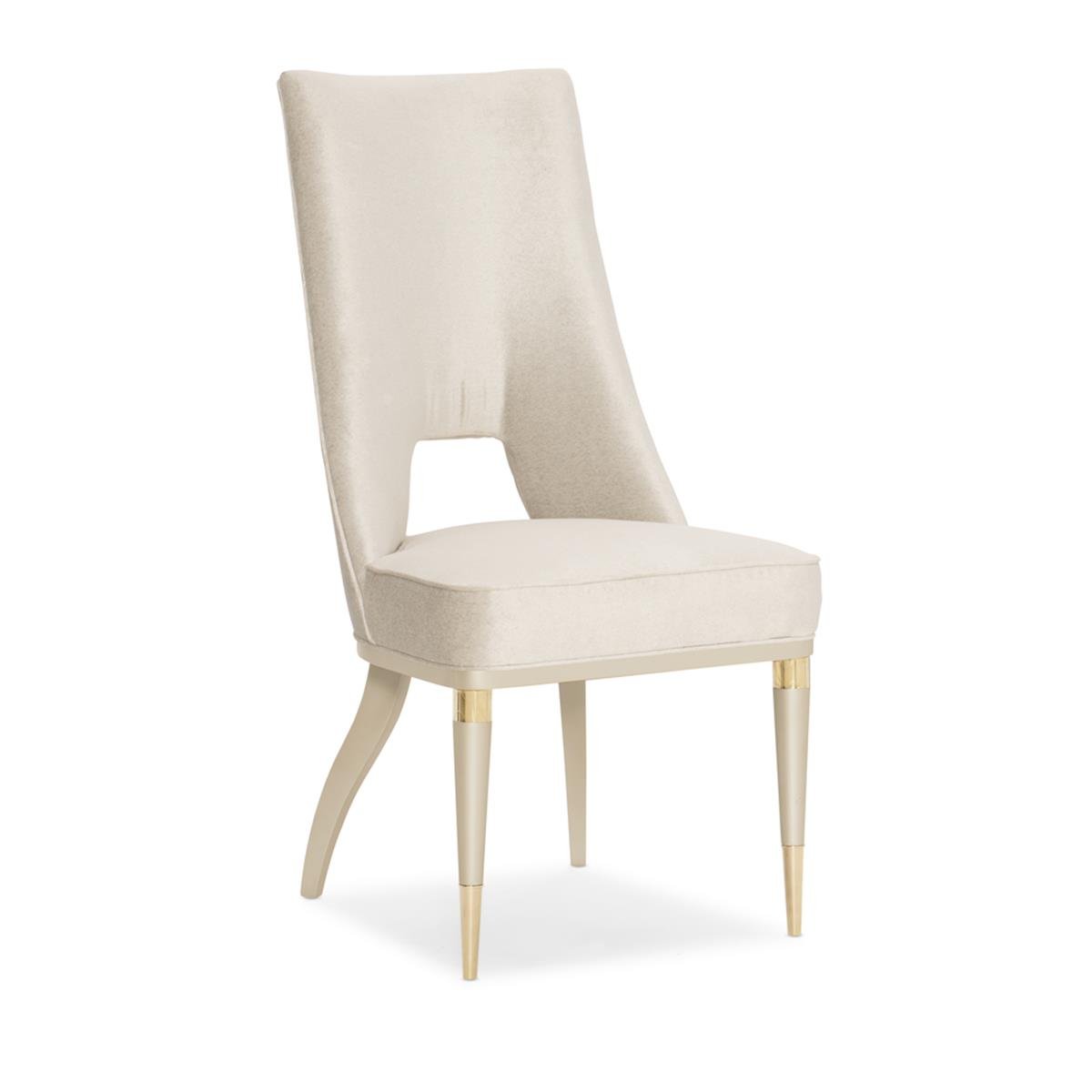 Guest of Honor Kolsuz Yemek Sandalyesi-Finish Pearl