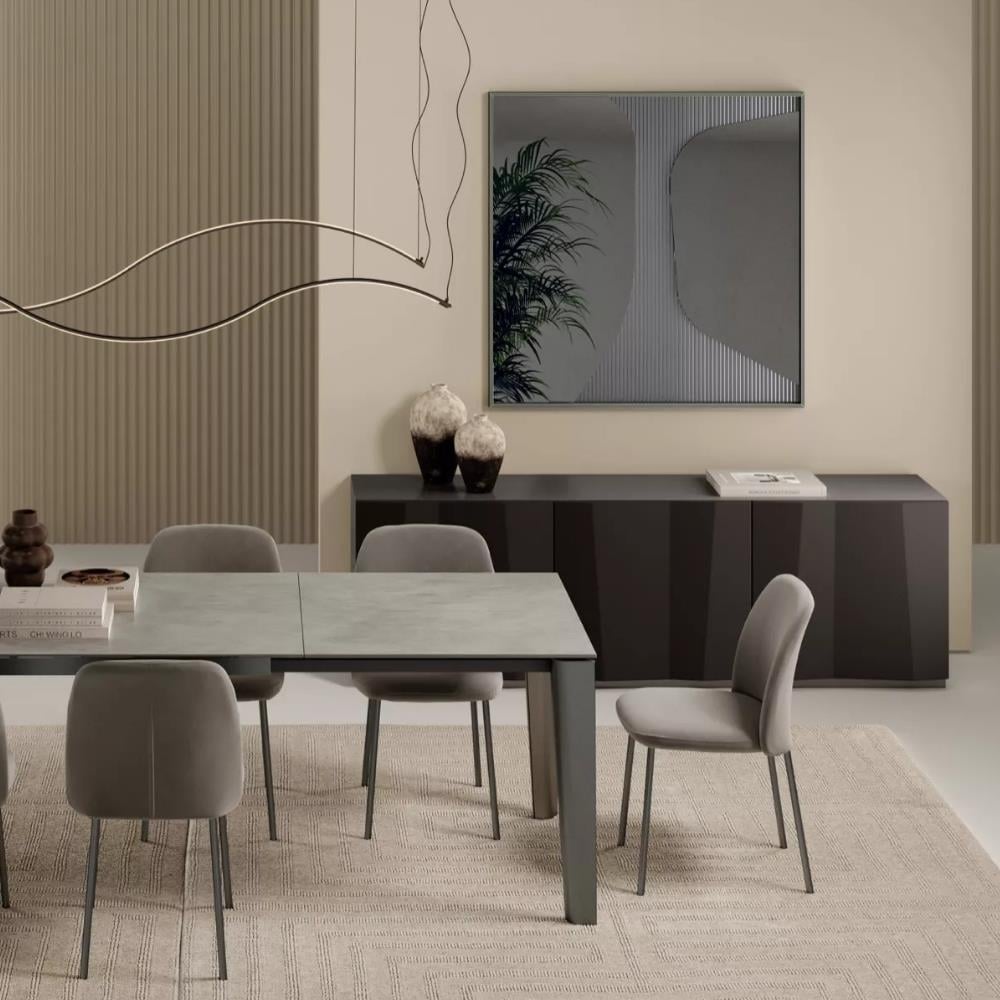 Impero Ayna-Frame Natural Silver(M326)-Mirror Smoke (C303)