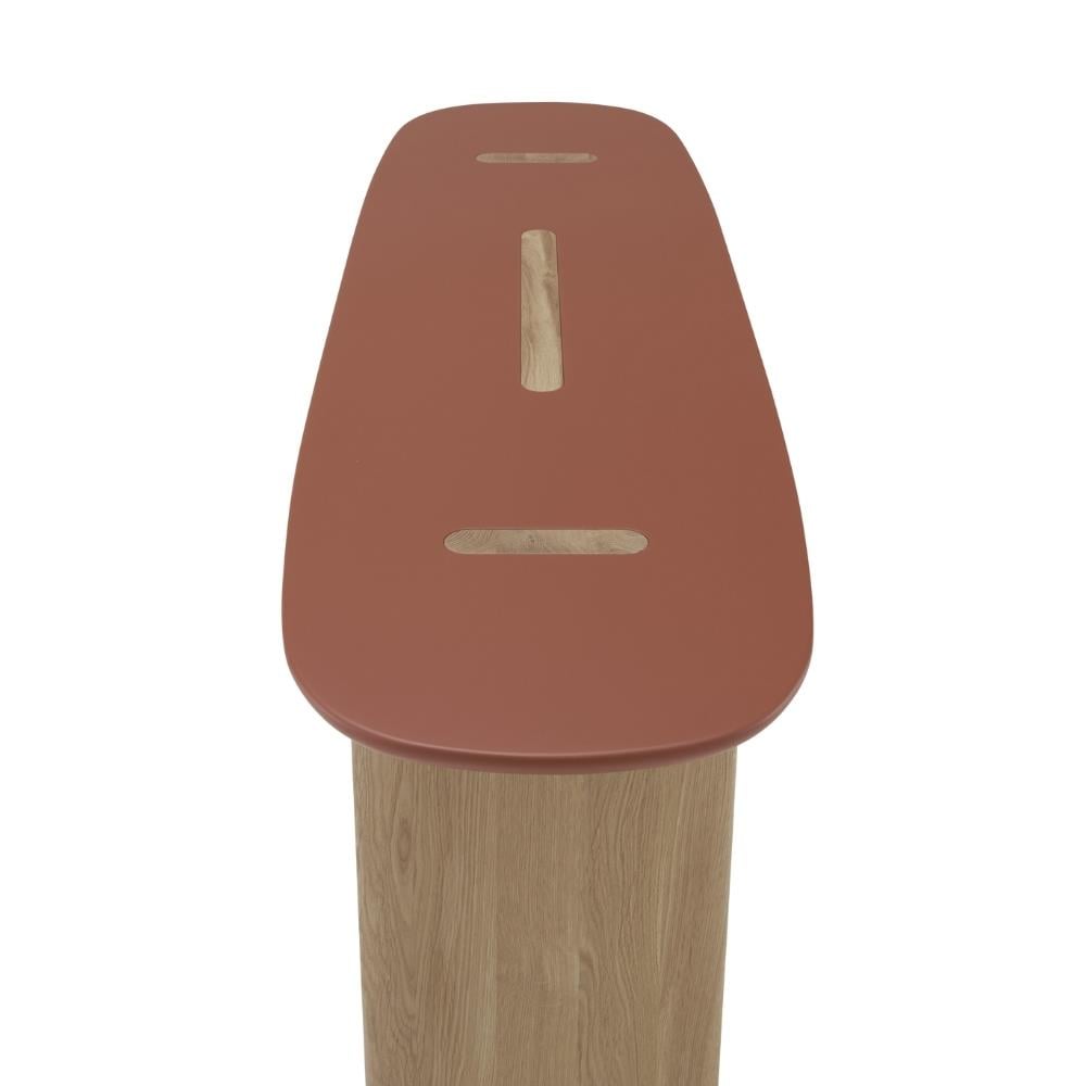 Intervalle Konsol - Whitened Oak - Copper Lacquered