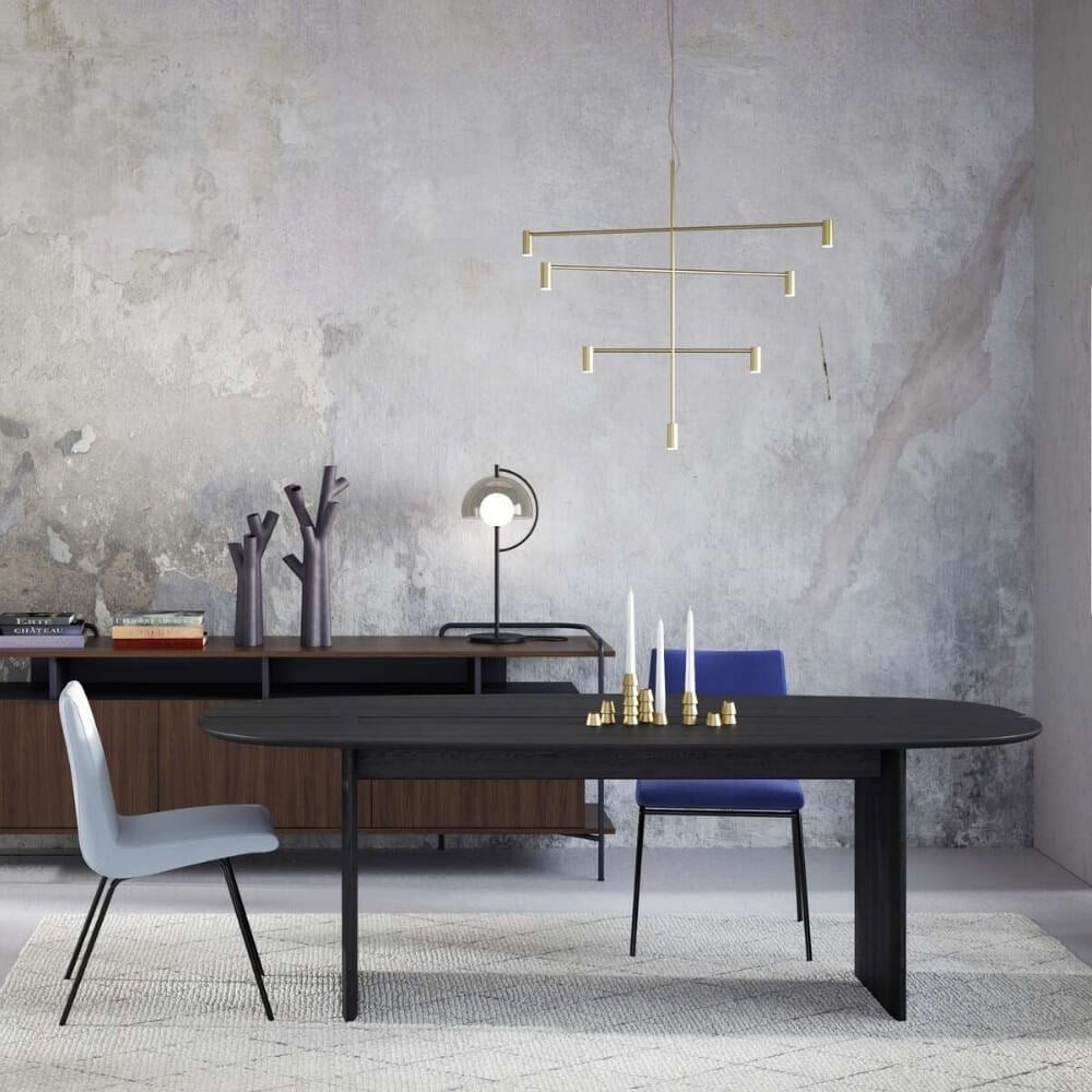 Intervalle Yemek Masası-Solid Walnut-Ceviz
