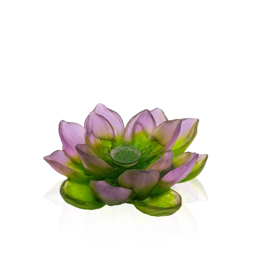 Jardin de Lotus Çiçek Obje - Green Pink