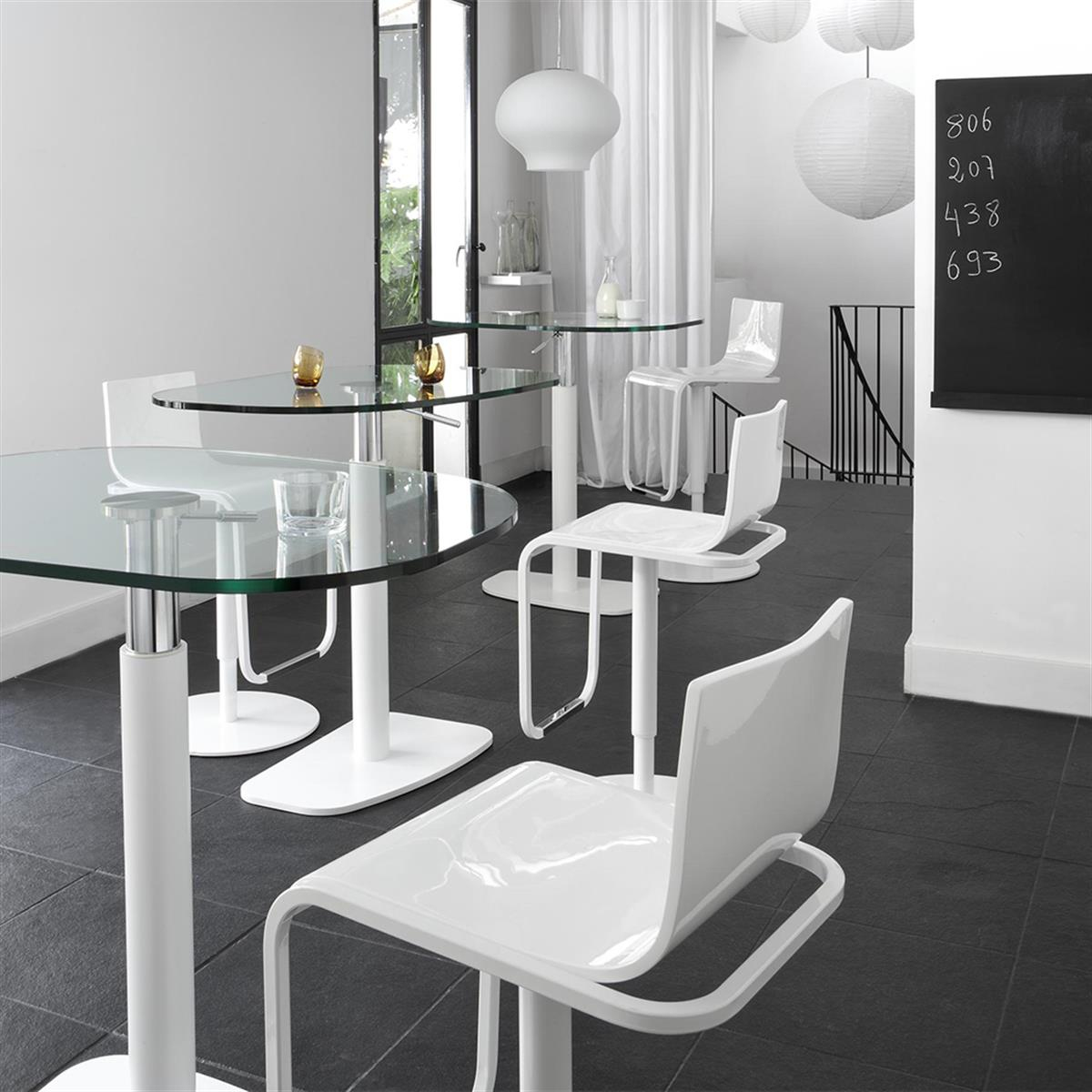 Jolie Bar Sandalyesi-White