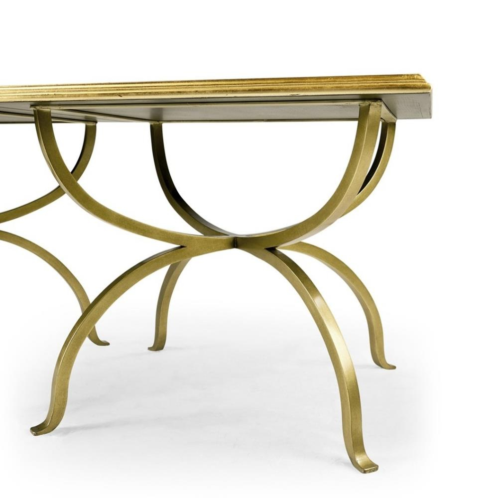 Jc Modern-Luxe Yan Sehpa Seti 2Li (Altın) - Finish-Pai-21 (Gilded Iron)