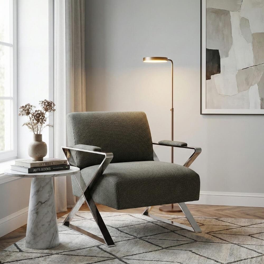 Jonathan Charles Madison Upholstered Armchair