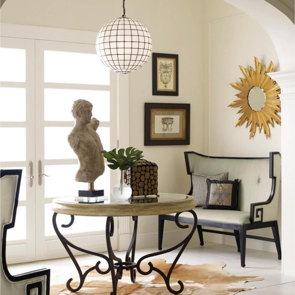 Jonathan Charles Versailles Sunburst Mirror