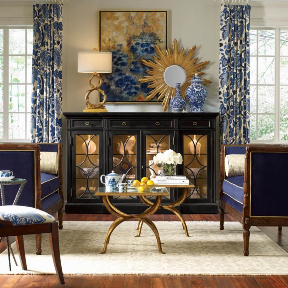 Jonathan Charles Versailles Sunburst Mirror