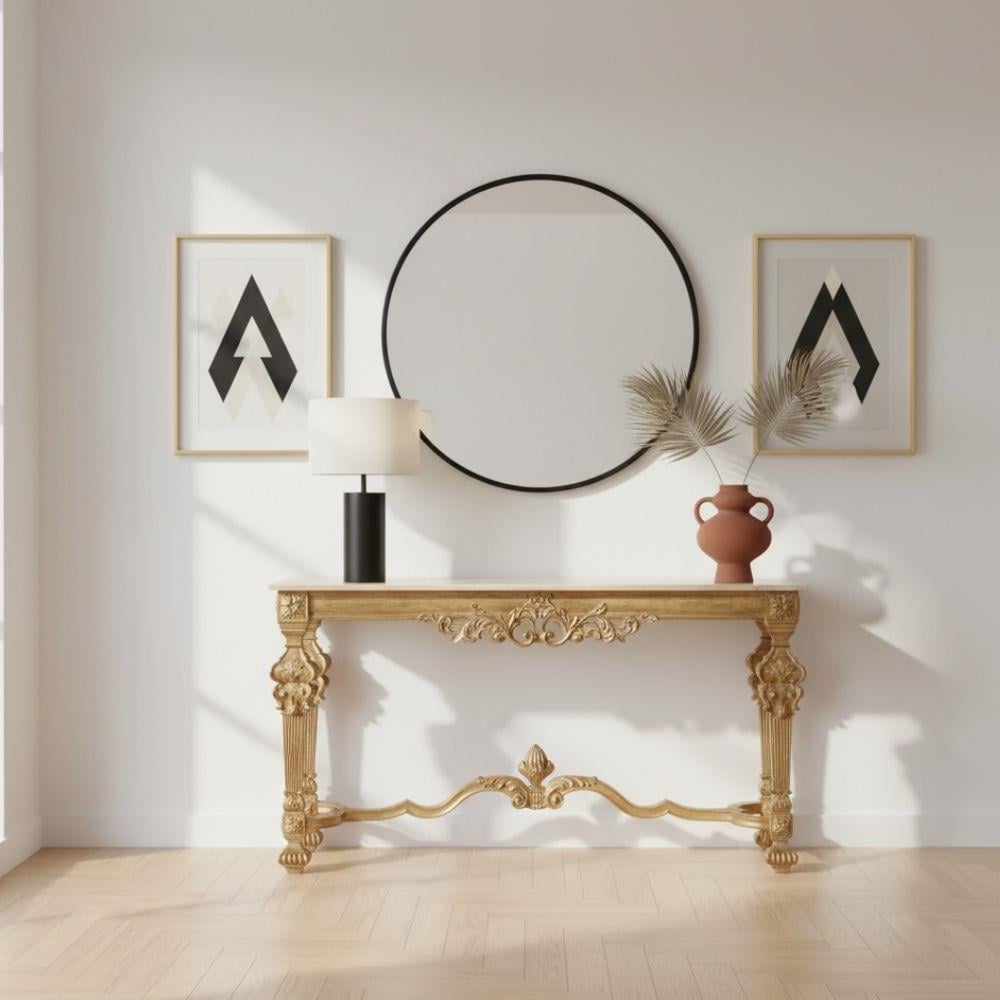 Jonathan Charles Versailles Gold Konsol