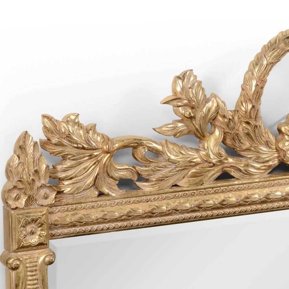 Jonathan Charles Versailles Light Antique Silver Mirror