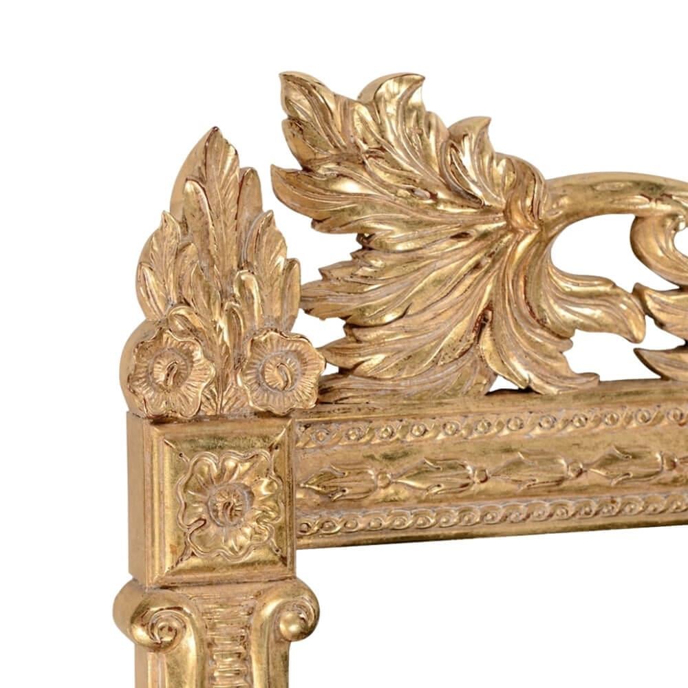 Jonathan Charles Versailles Light Antique Silver Mirror