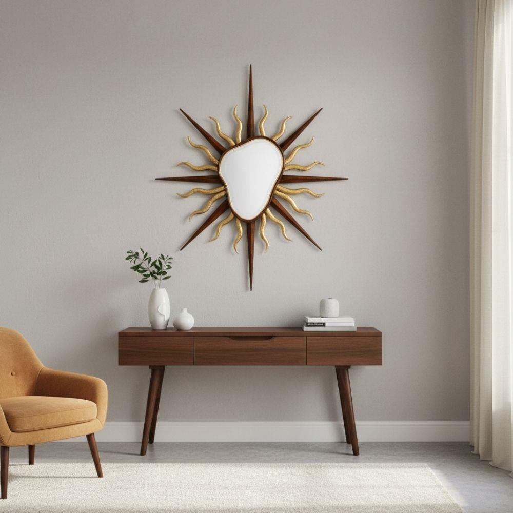 Jonathan Charles Versailles Shell Mirror