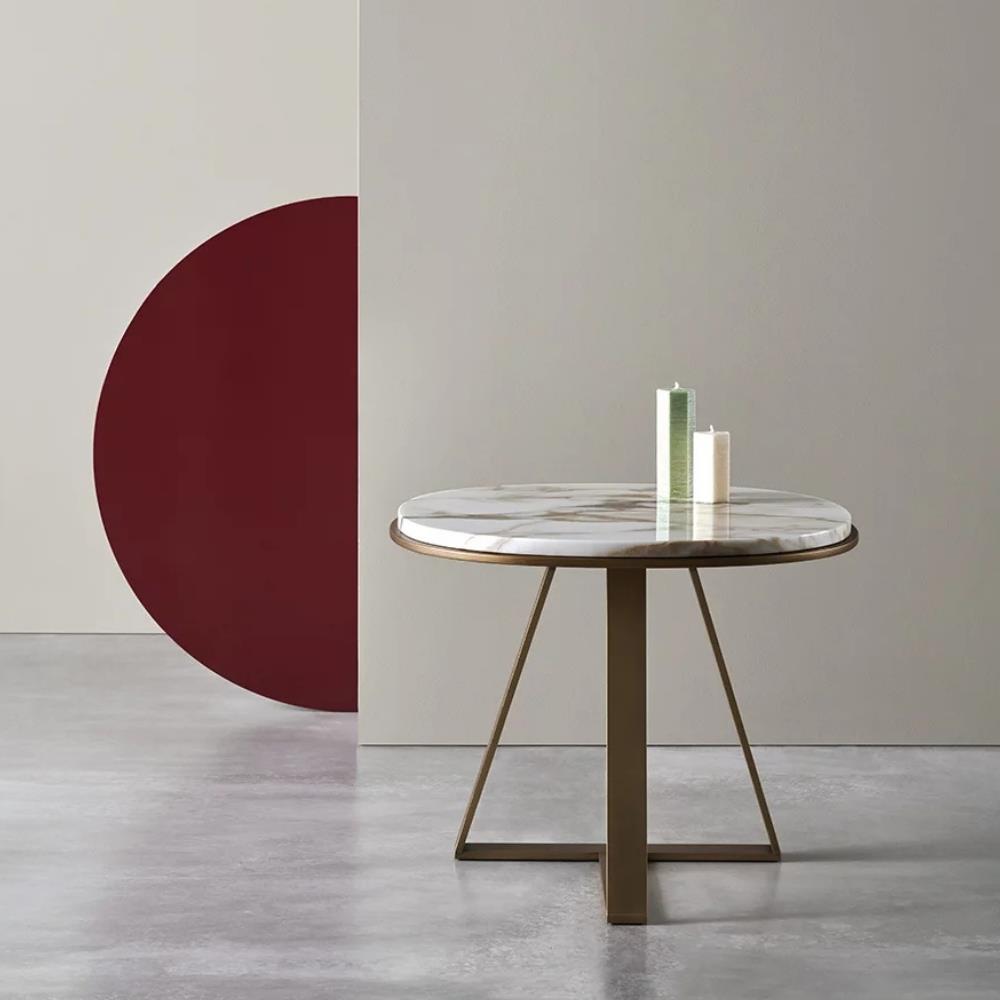 Judd Yan Sehpa (60)-Base Varnıshed Platinium-Top Glossy Putty Lacquer-(JUDDTB60)