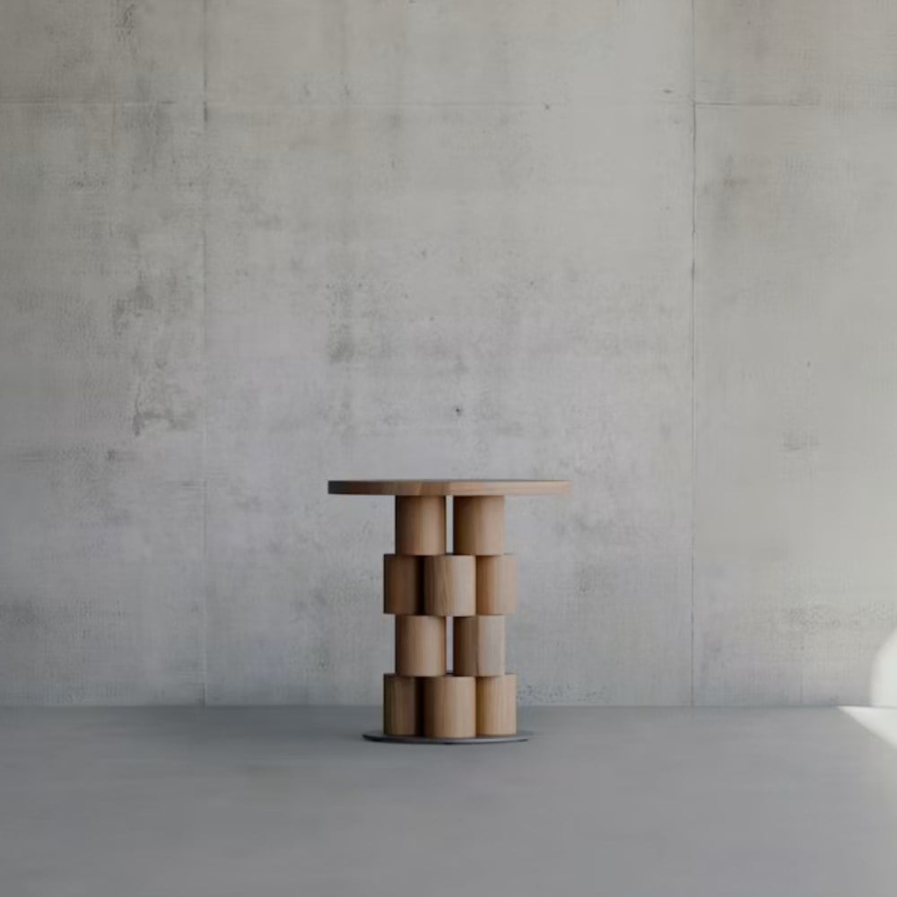 Kari Yan Sehpa Teak 45 cm