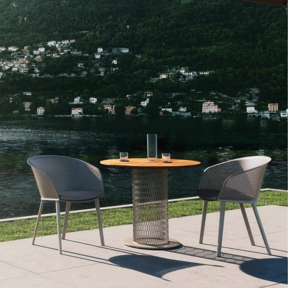 Kettal Stampa Corten Kollu Sandalye