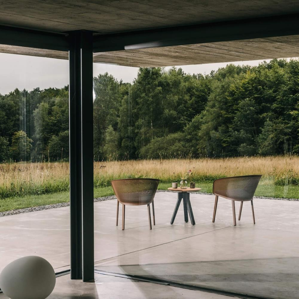 Kettal Stampa Corten Kollu Sandalye