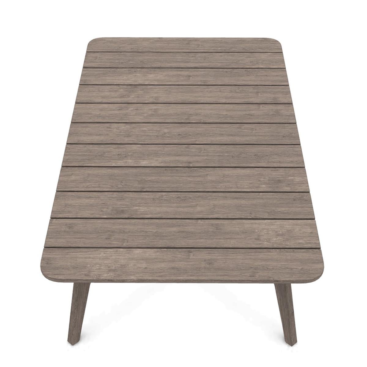 Knit Orta Sehpa (137)-Pickled Teak