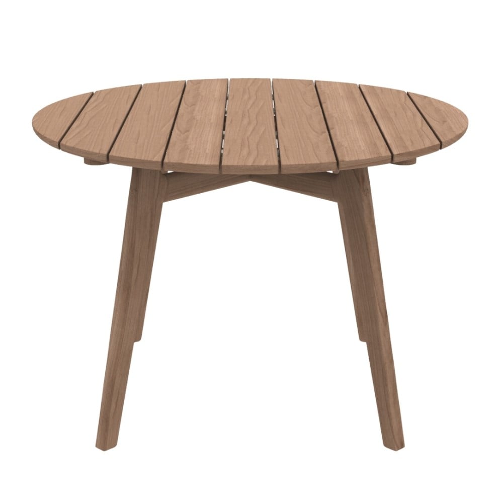 Knit Yuvarlak Yemek Masası (110)-Teak