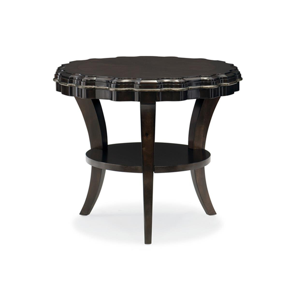 Lafayette-Lamp Table Yan Sehpa-Finish Warm Umber