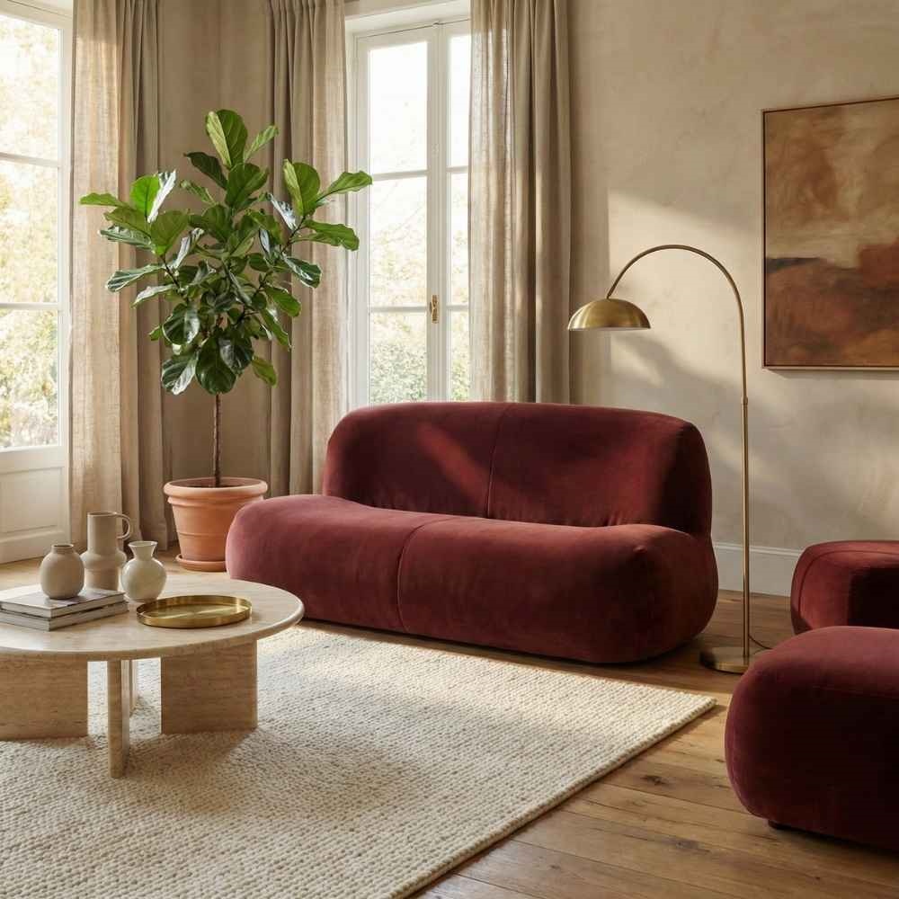 Ligne Roset Pukka Marsala İkili Kanepe
