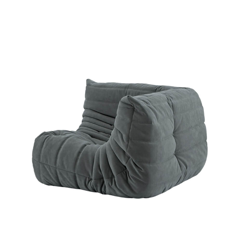 Ligne Roset Togo Anthracite Corner Seat Anthracite