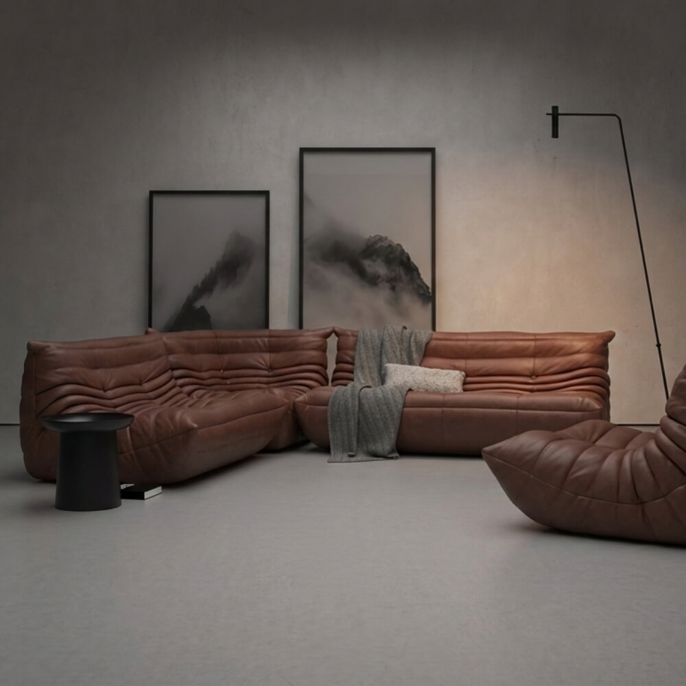 Ligne Roset Togo Gold İkili Kanepe