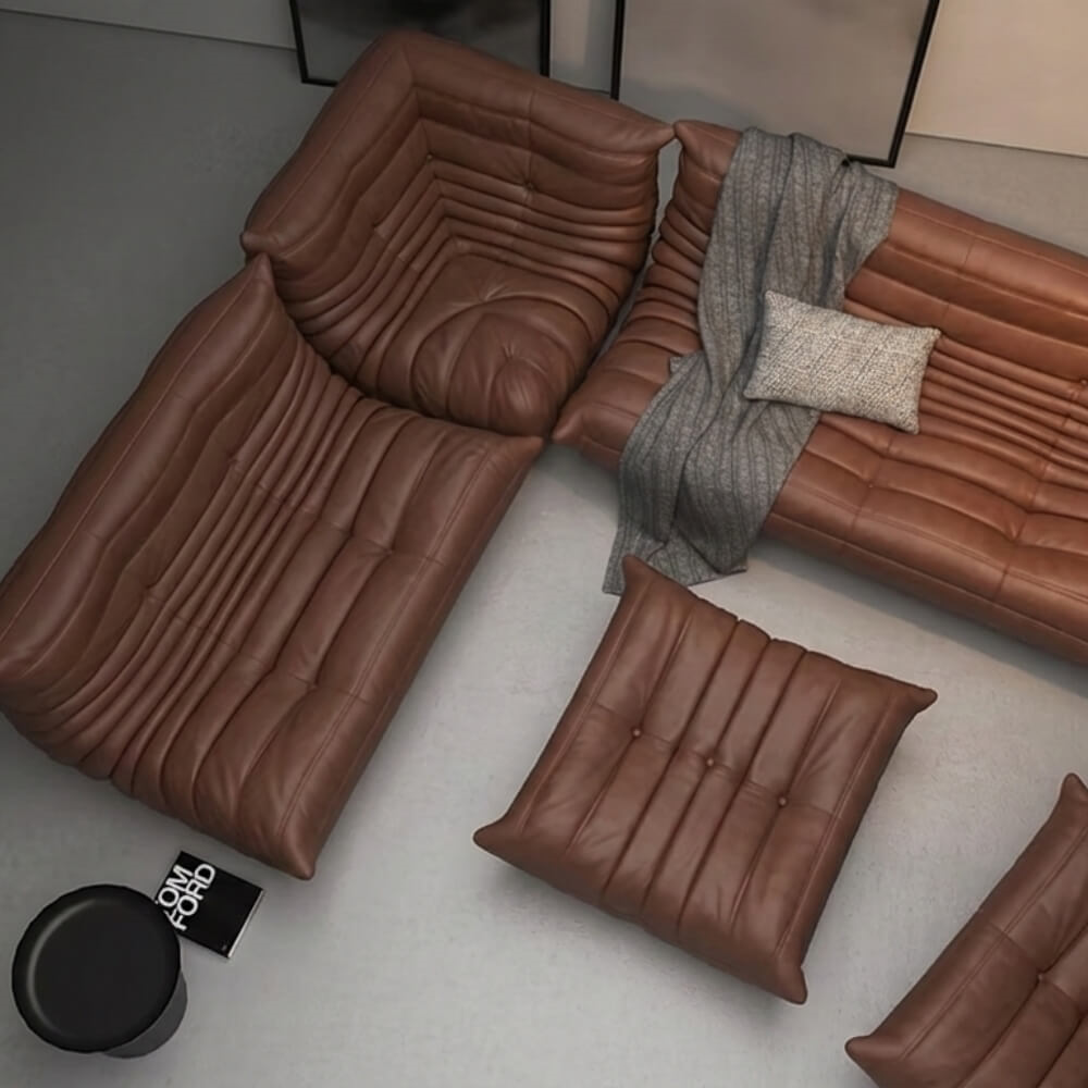 Ligne Roset Togo Gold İkili Kanepe