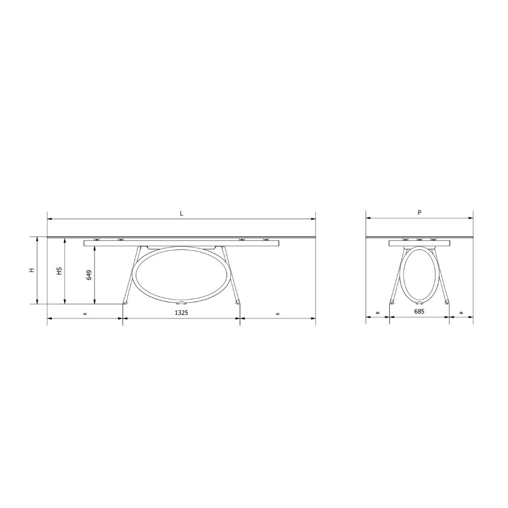 Louis Yemek Masası (300)-Frame Aged Brass (M328)-Decorative Detail Lacquered Gold (M325)-Top Calacatta Glossy (CM012)